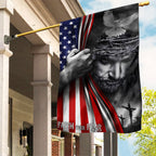 Faith Over Fear Double-side Garden Flag – TANTN 14996