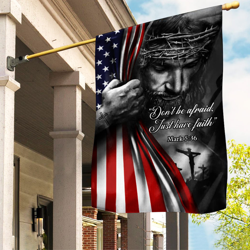 Just Have Faith Double-side Garden Flag – TANTN 14998