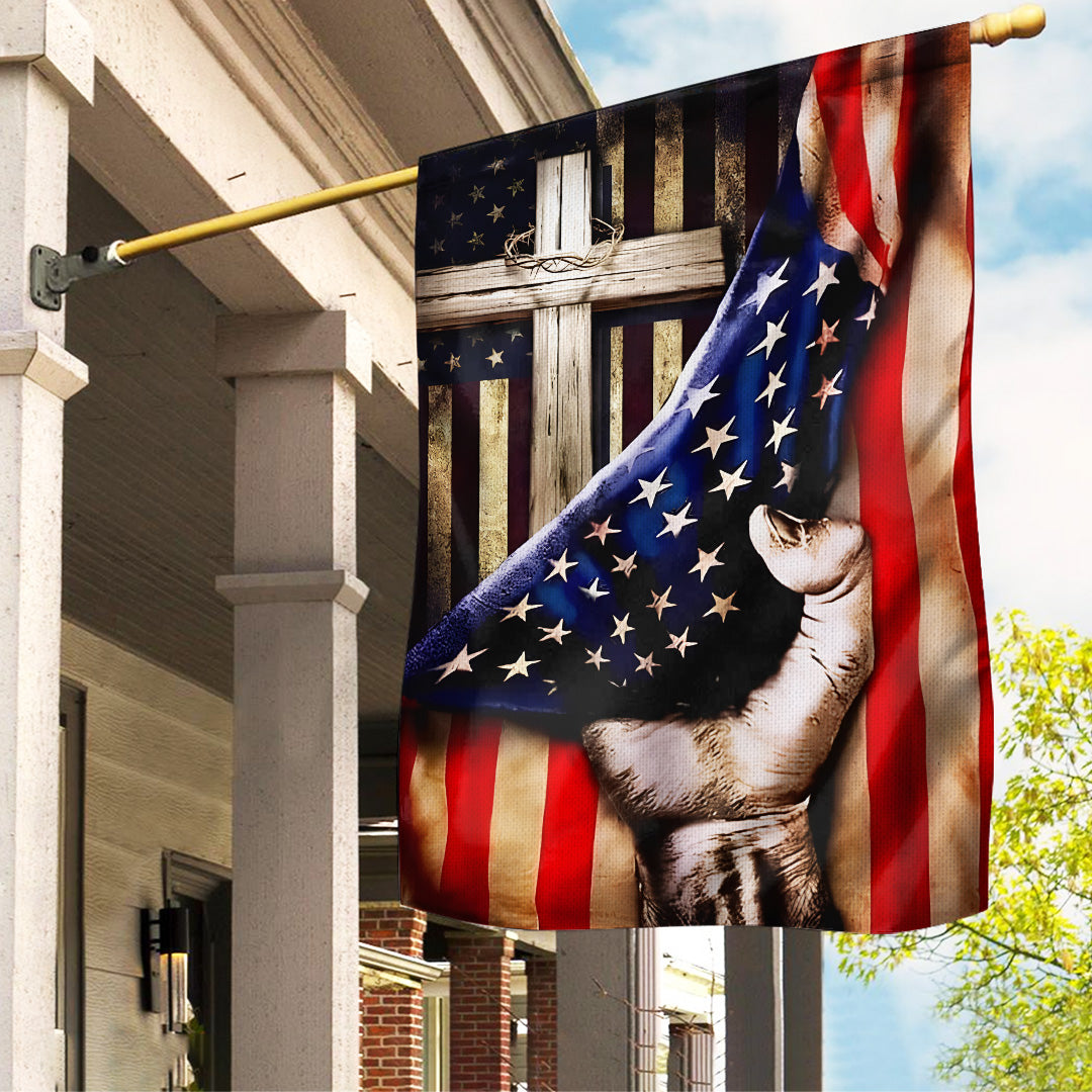 Just Have Faith Double-side Garden Flag – TANTN 15000