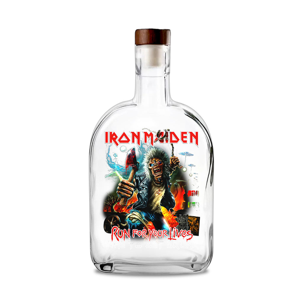 Iron Maiden 25oz Empty Whiskey Bottle – TANTN 15032