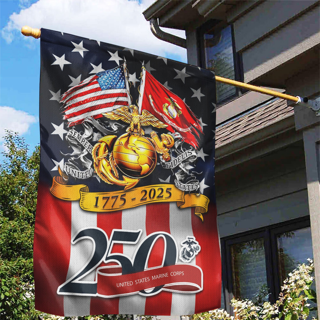US Marine Corps Double-side Garden Flag – TANTN 15098