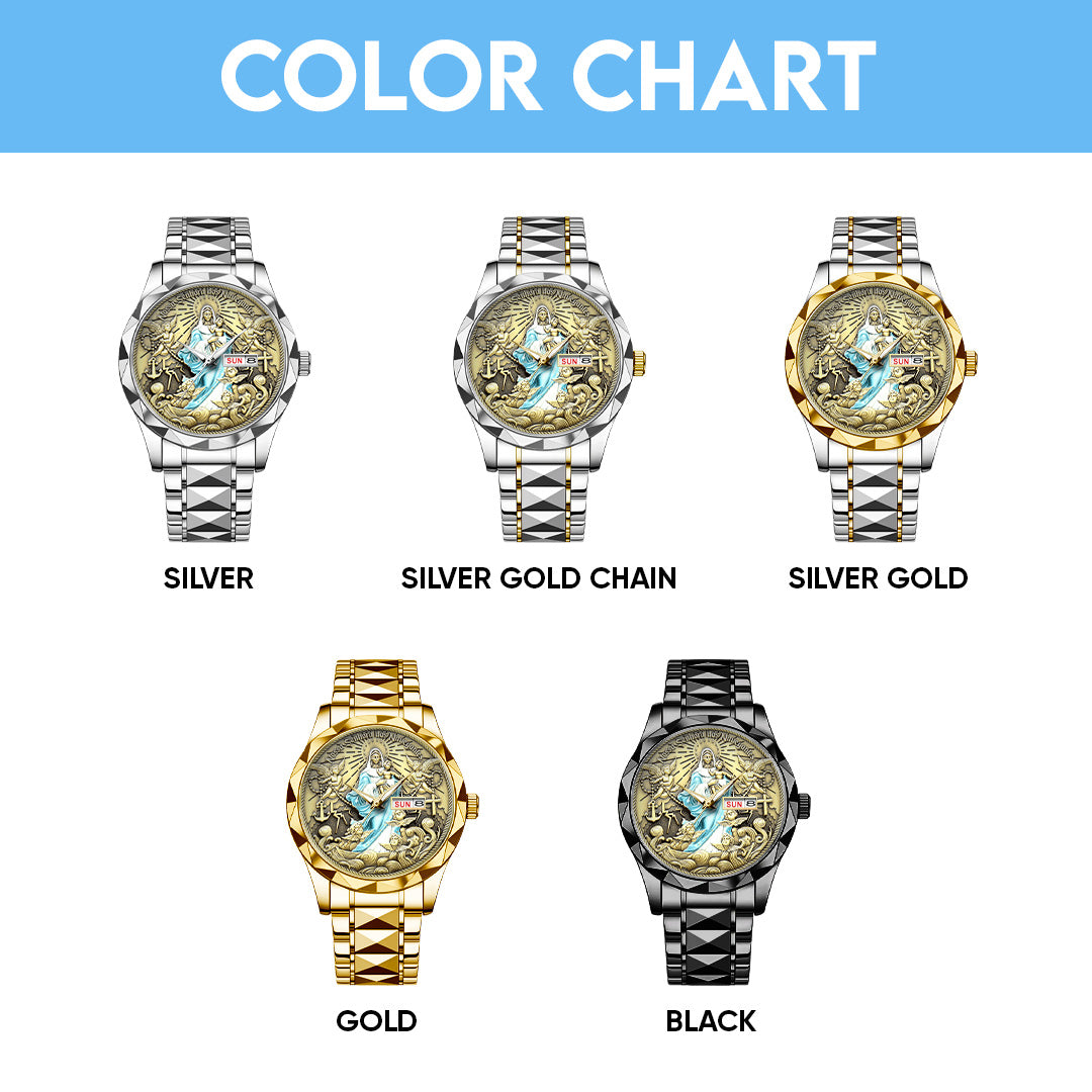 Maria Alloy Luxury Quartz Watch – TANTN 15181