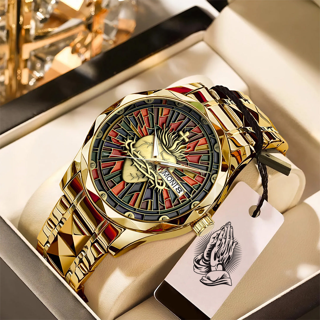 God Is Good Alloy Luxury Quartz Watch – TANTN 15182