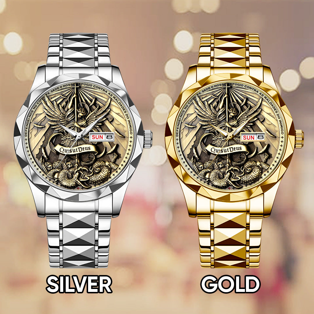 God Is Good Alloy Luxury Quartz Watch – TANTN 15187