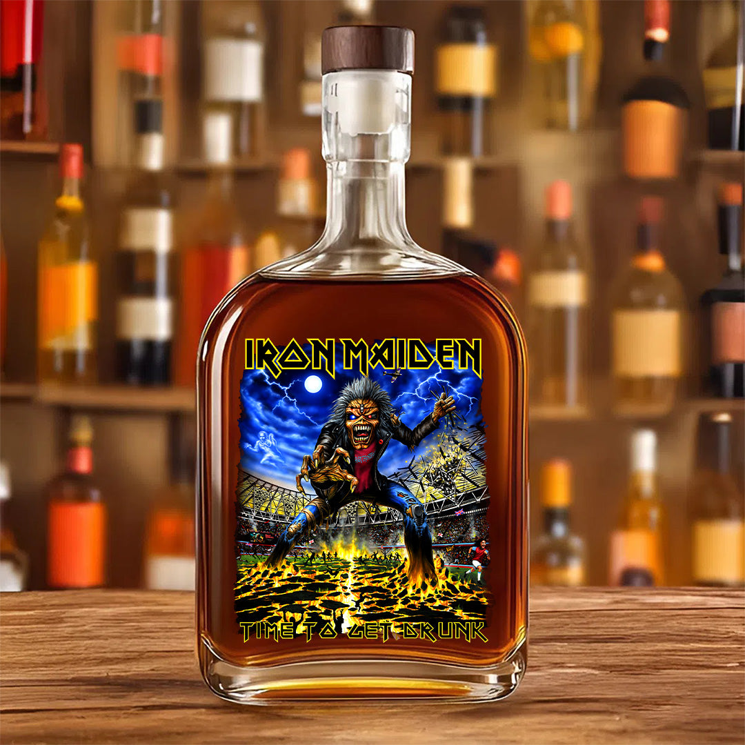 Iron Maiden 25oz Empty Whiskey Bottle – TANTN15393