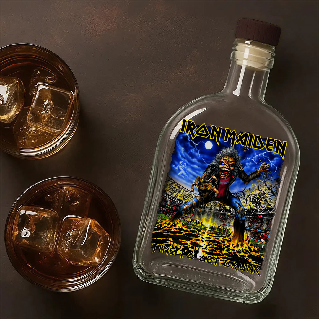 Iron Maiden 25oz Empty Whiskey Bottle – TANTN15393