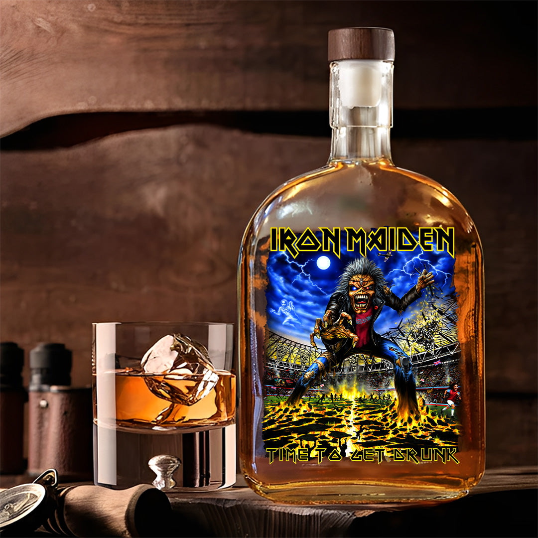 Iron Maiden 25oz Empty Whiskey Bottle – TANTN15393