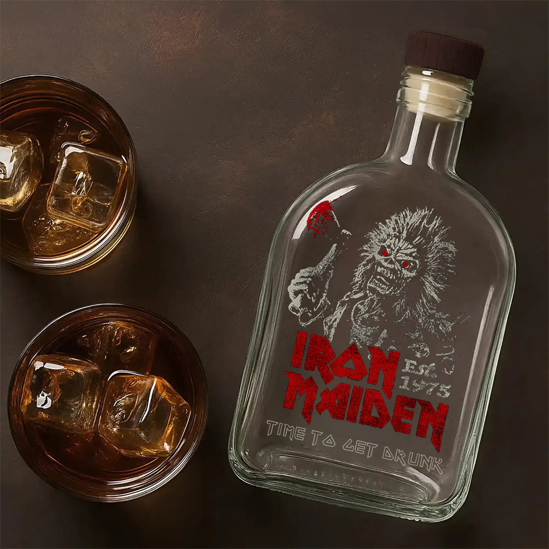 Iron Maiden 25oz Empty Whiskey Bottle – TANTN15394