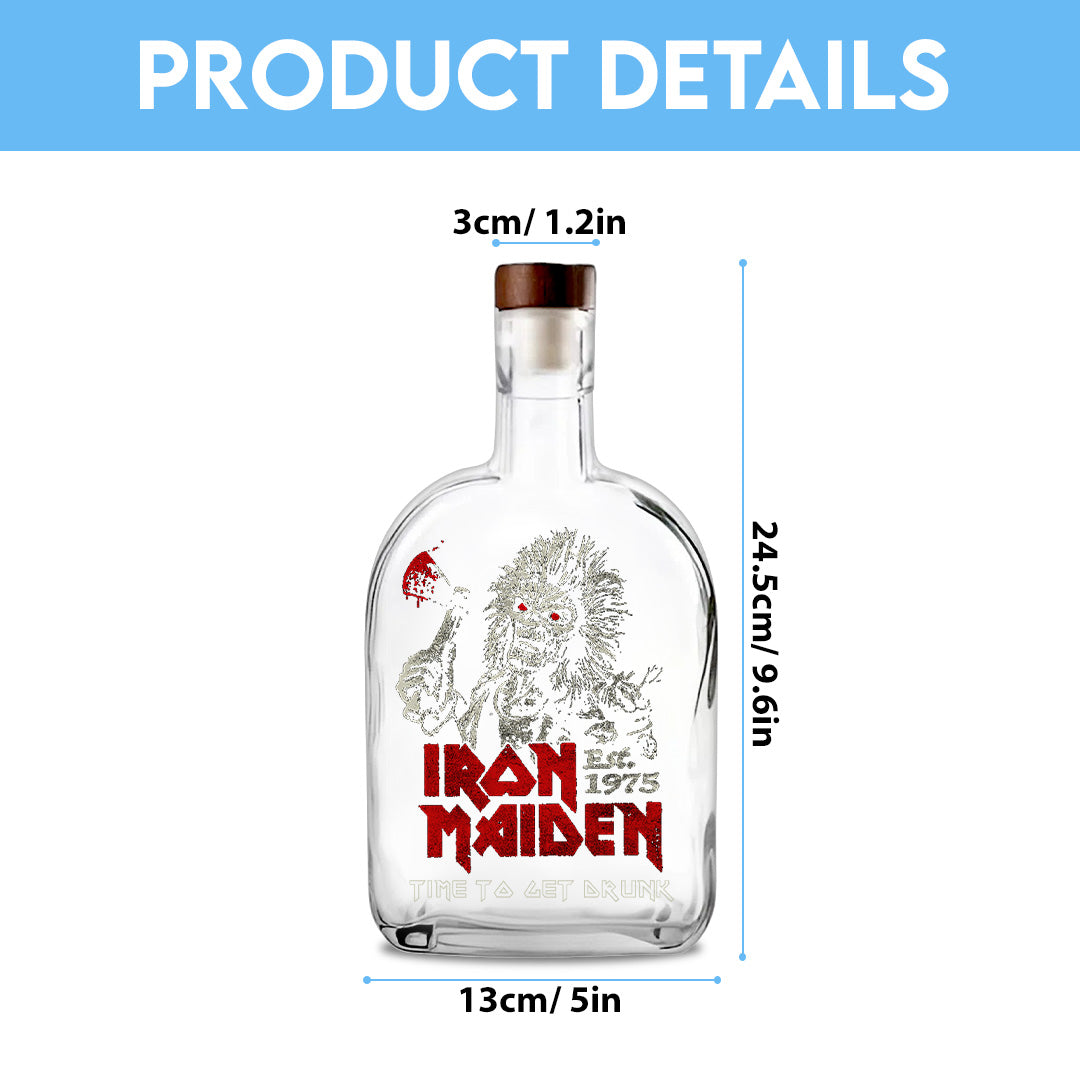 Iron Maiden 25oz Empty Whiskey Bottle – TANTN15394
