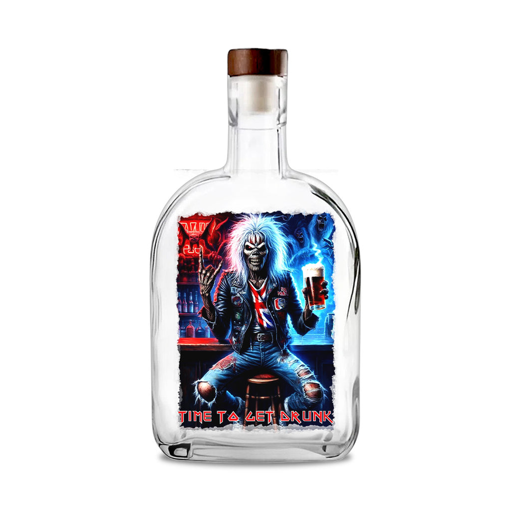 Iron Maiden 25oz Empty Whiskey Bottle – TANTN15396