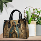 Personalized Mary, Our Mother Leather Handbag – TANTN15409