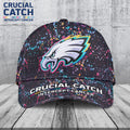 Philadelphia Eagles Crucial Catch 2025 Classic Cap – TANTN15507