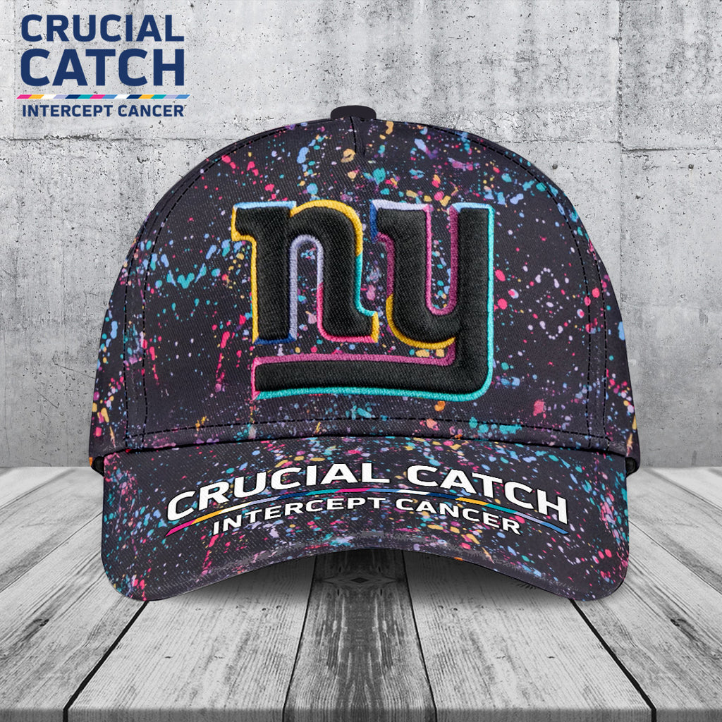 New York Giants Crucial Catch 2025 Classic Cap – TANTN15508