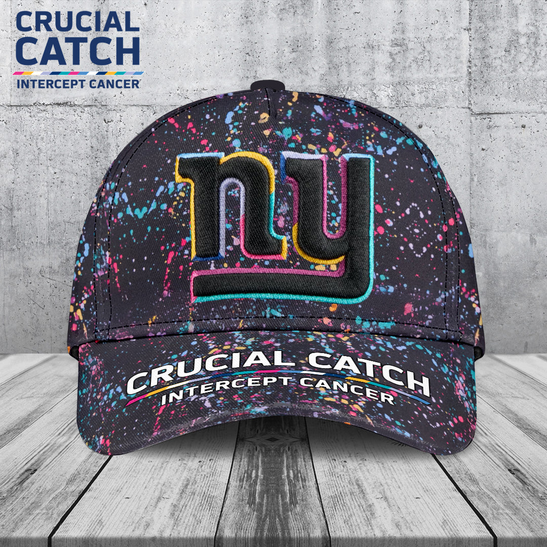 New York Giants Crucial Catch 2025 Classic Cap – TANTN15508