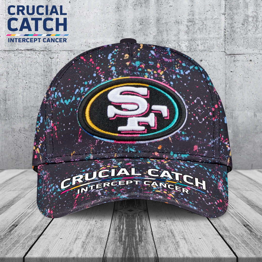 San Francisco 49ers Crucial Catch 2025 Classic Cap – TANTN15509