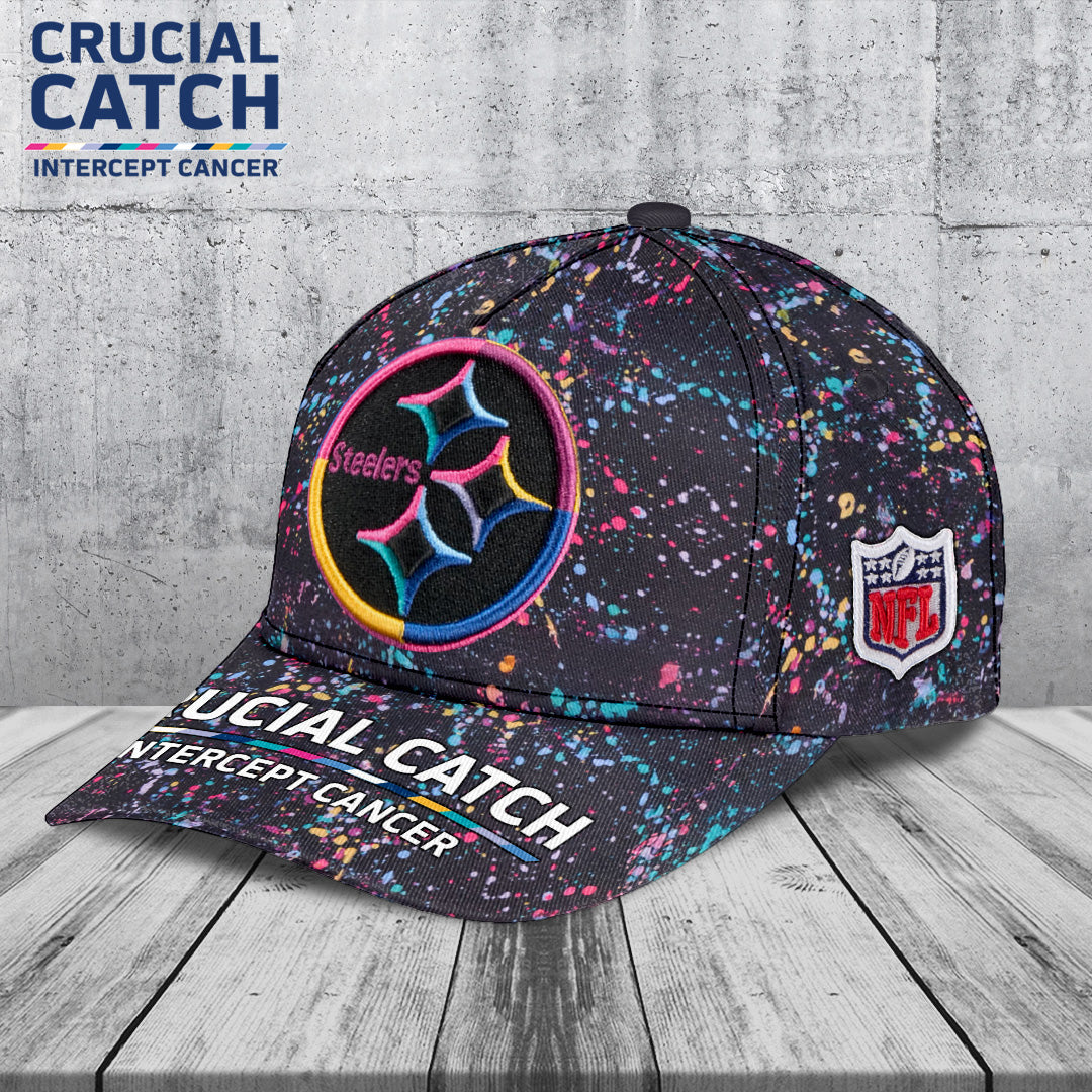 Pittsburgh Steelers Crucial Catch 2025 Classic Cap – TANTN15512