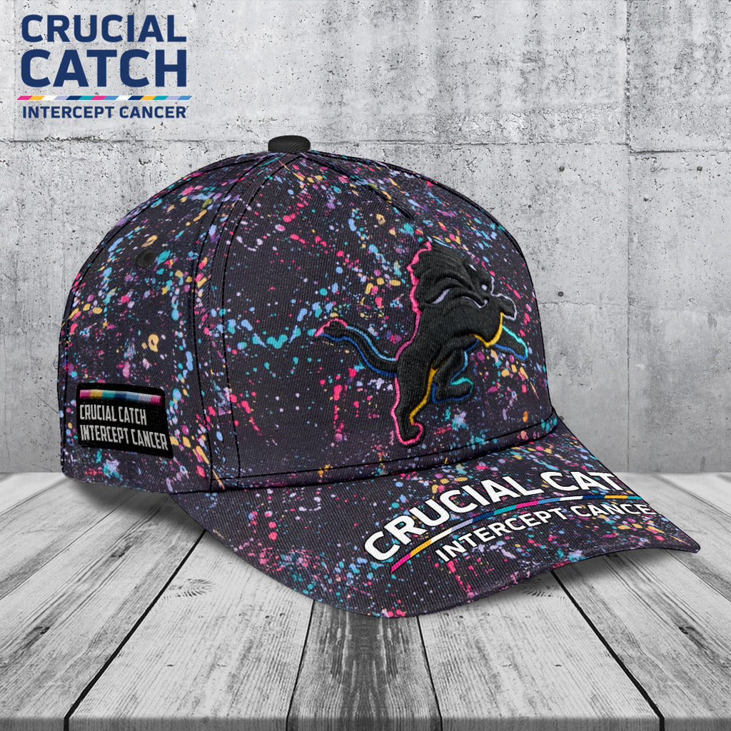 Detroit Lions Crucial Catch 2025 Classic Cap – TANTN15516