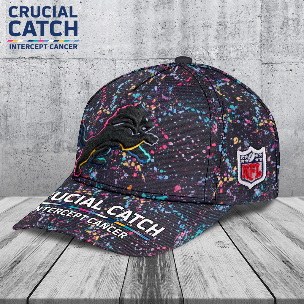 Detroit Lions Crucial Catch 2025 Classic Cap – TANTN15516