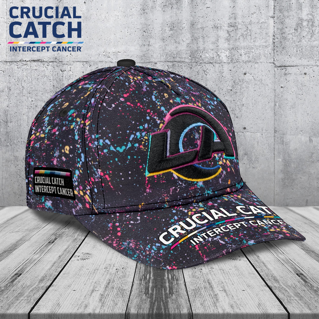 Los Angeles Rams Crucial Catch 2025 Classic Cap – TANTN15518