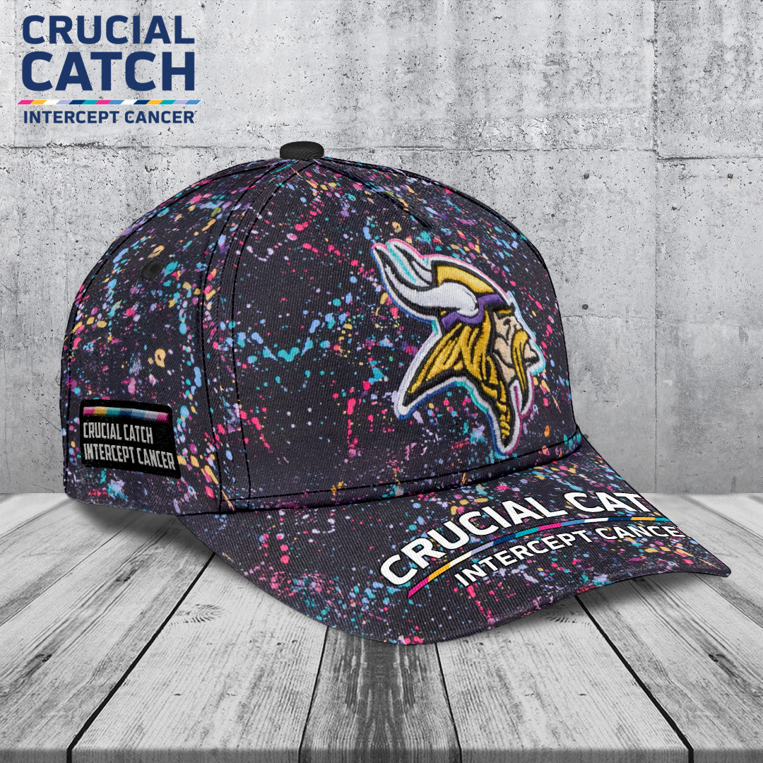 Minnesota Vikings Crucial Catch 2025 Classic Cap – TANTN15524