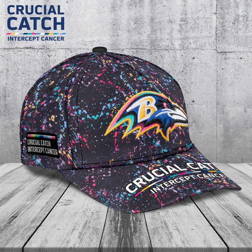 Baltimore Ravens Crucial Catch 2025 Classic Cap – TANTN15526
