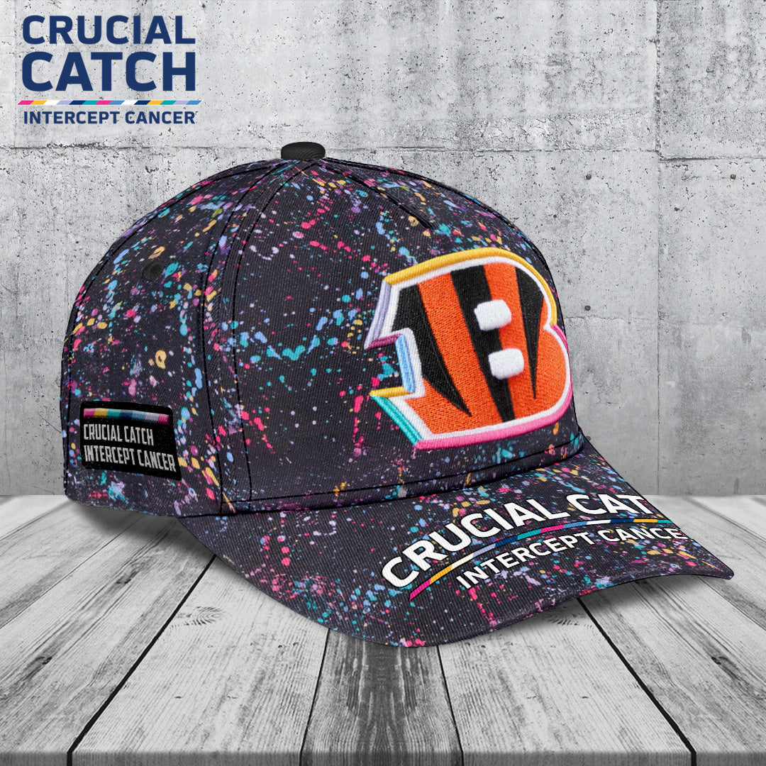 Cincinnati Bengals Crucial Catch 2025 Classic Cap – TANTN15534