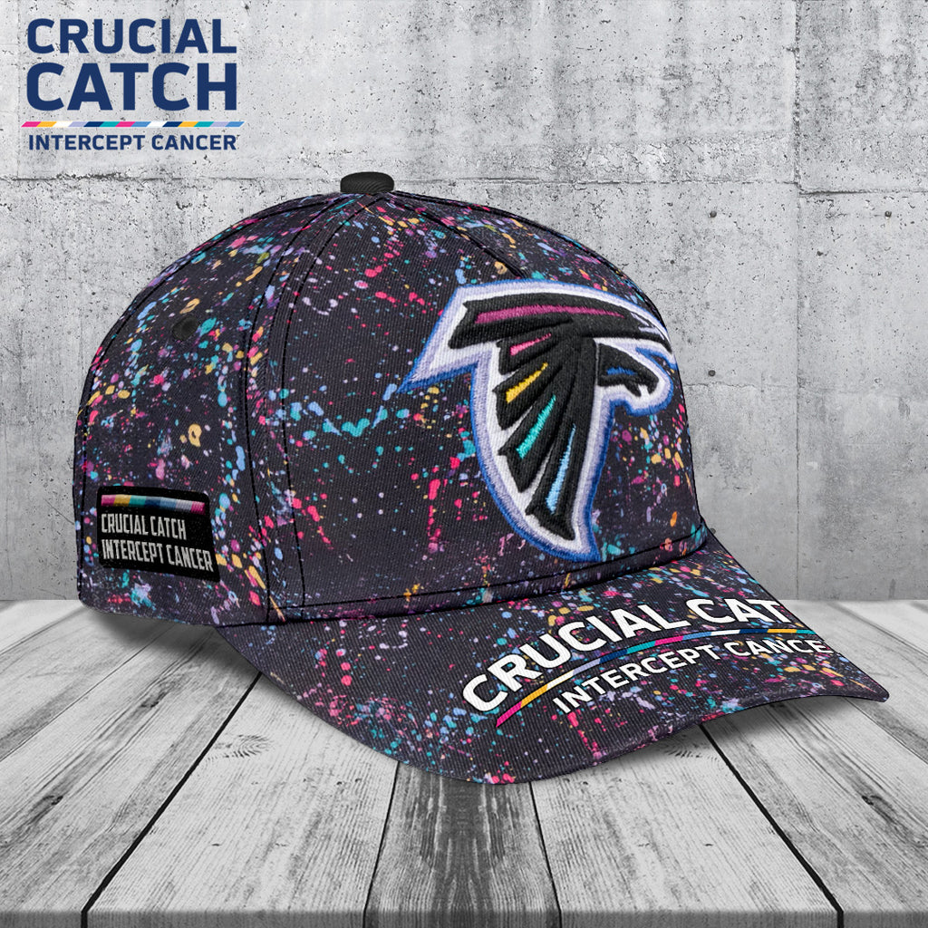 Atlanta Falcons Crucial Catch 2025 Classic Cap – TANTN15535