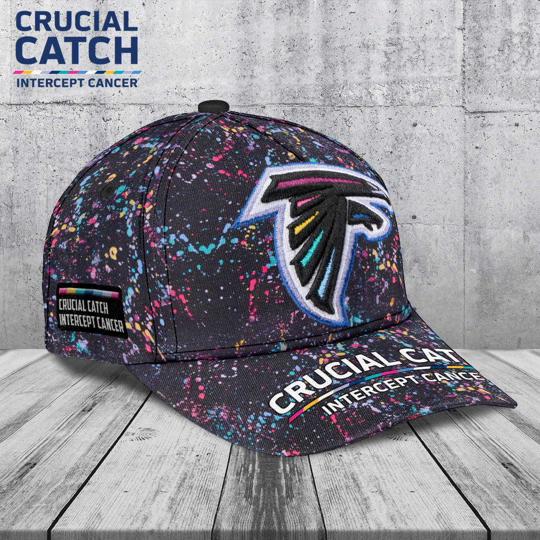 Atlanta Falcons Crucial Catch 2025 Classic Cap – TANTN15535