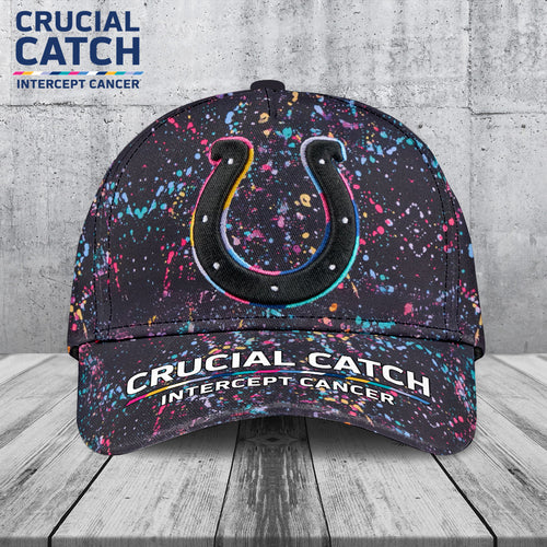 Indianapolis Colts Crucial Catch 2025 Classic Cap – TANTN15536