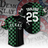 Texas Rangers x Demon Slayer Baseball Jersey – TANTN15648