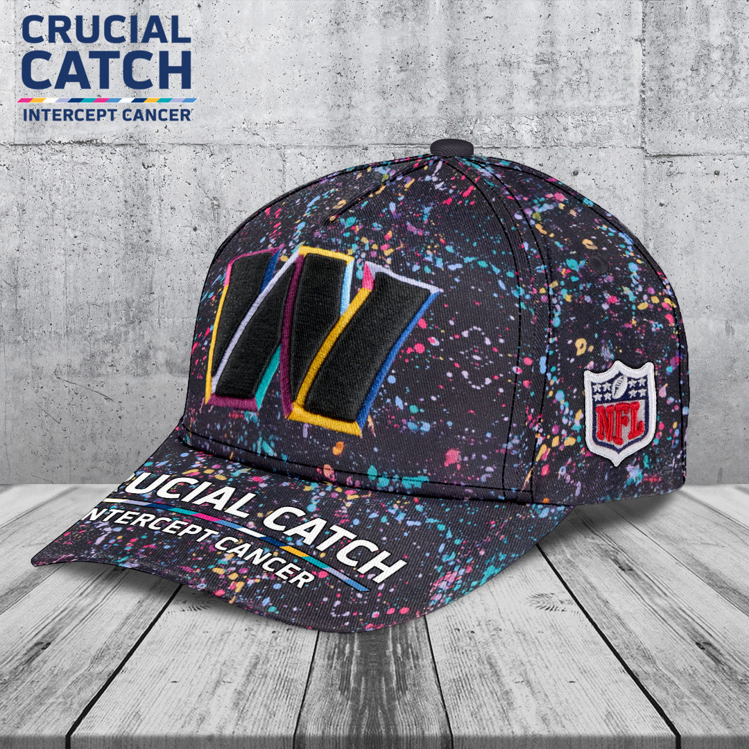 Washington Commanders Crucial Catch 2025 Classic Cap – TANTN15654