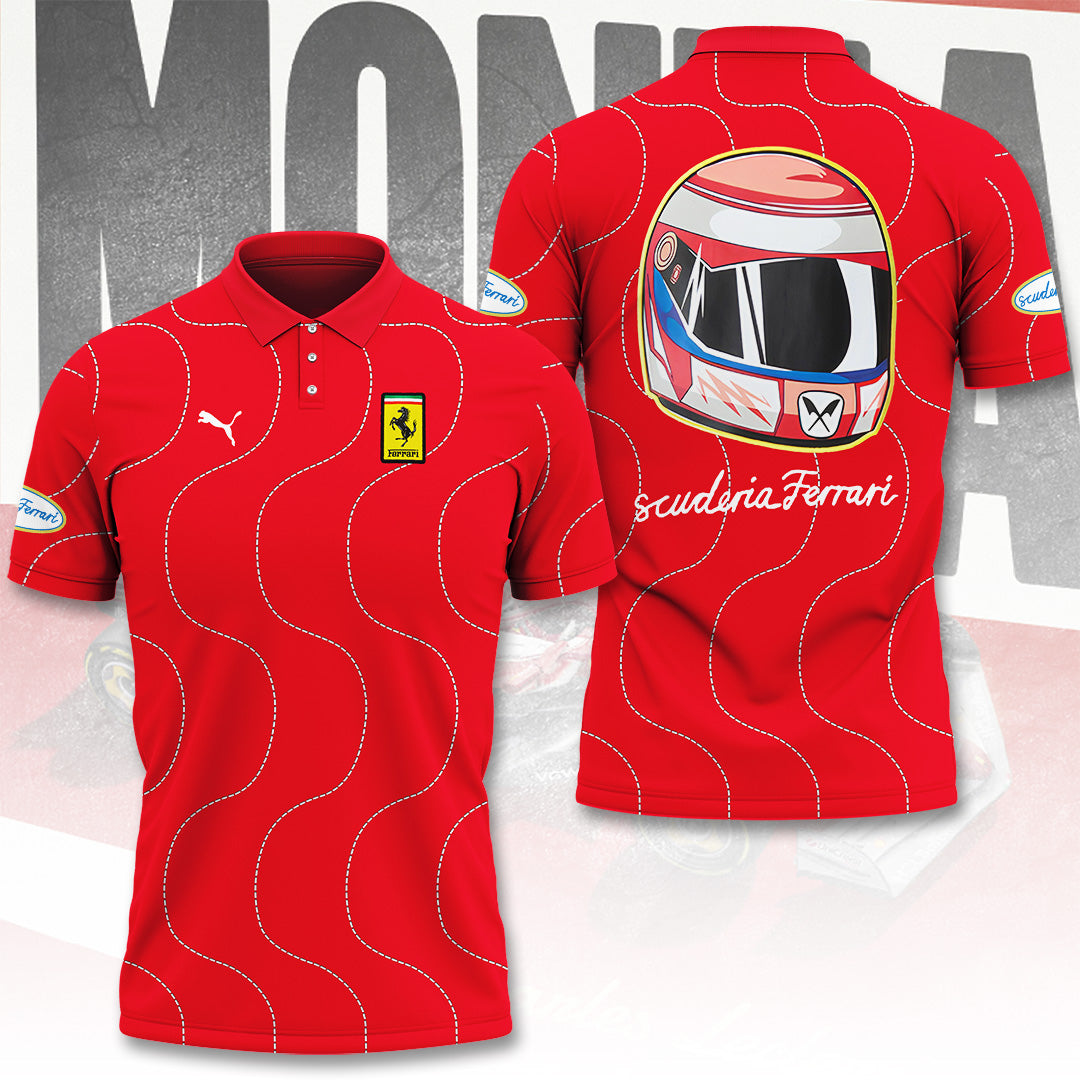 Scuderia Ferrari HP 2025 3D Apparel – TANTN15801