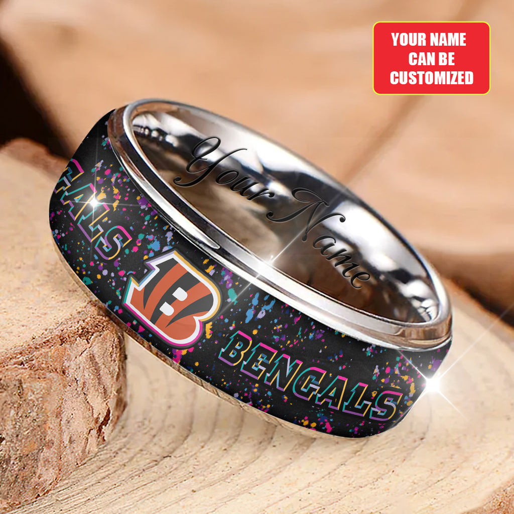 Personalized Cincinnati Bengals Crucial Catch 2025 Custom Alloy Ring – TANTN15813
