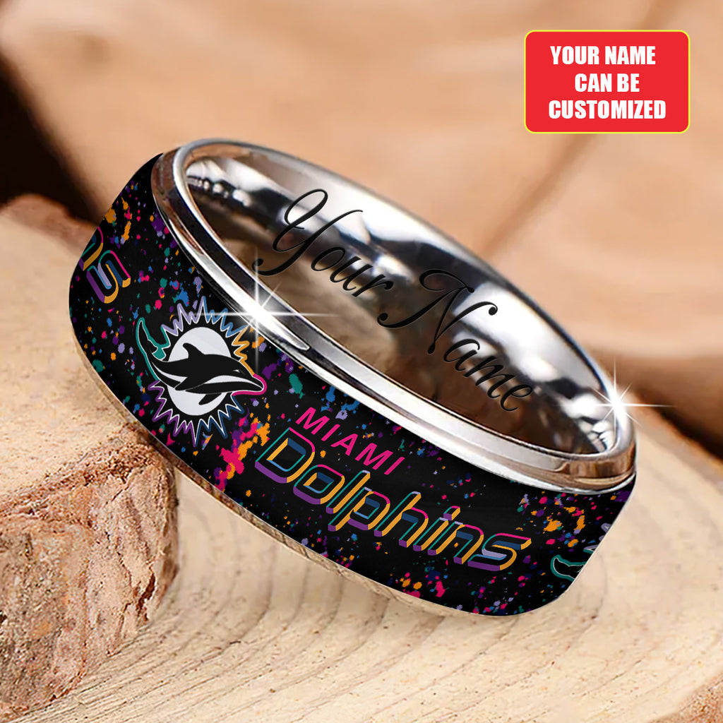 Personalized Miami Dolphins Crucial Catch 2025 Custom Alloy Ring – TANTN15826