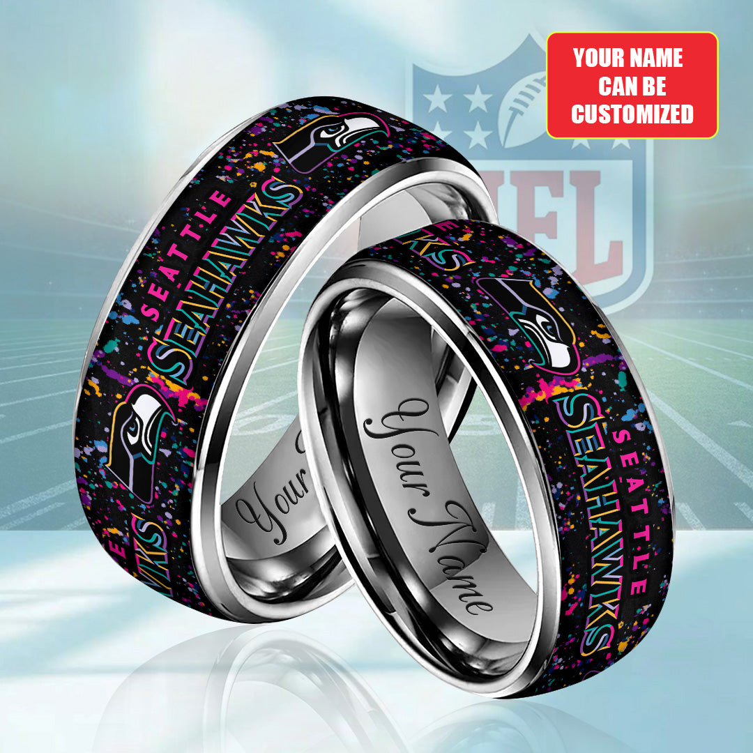 Personalized Seattle Seahawks Crucial Catch 2025 Custom Alloy Ring – TANTN15835