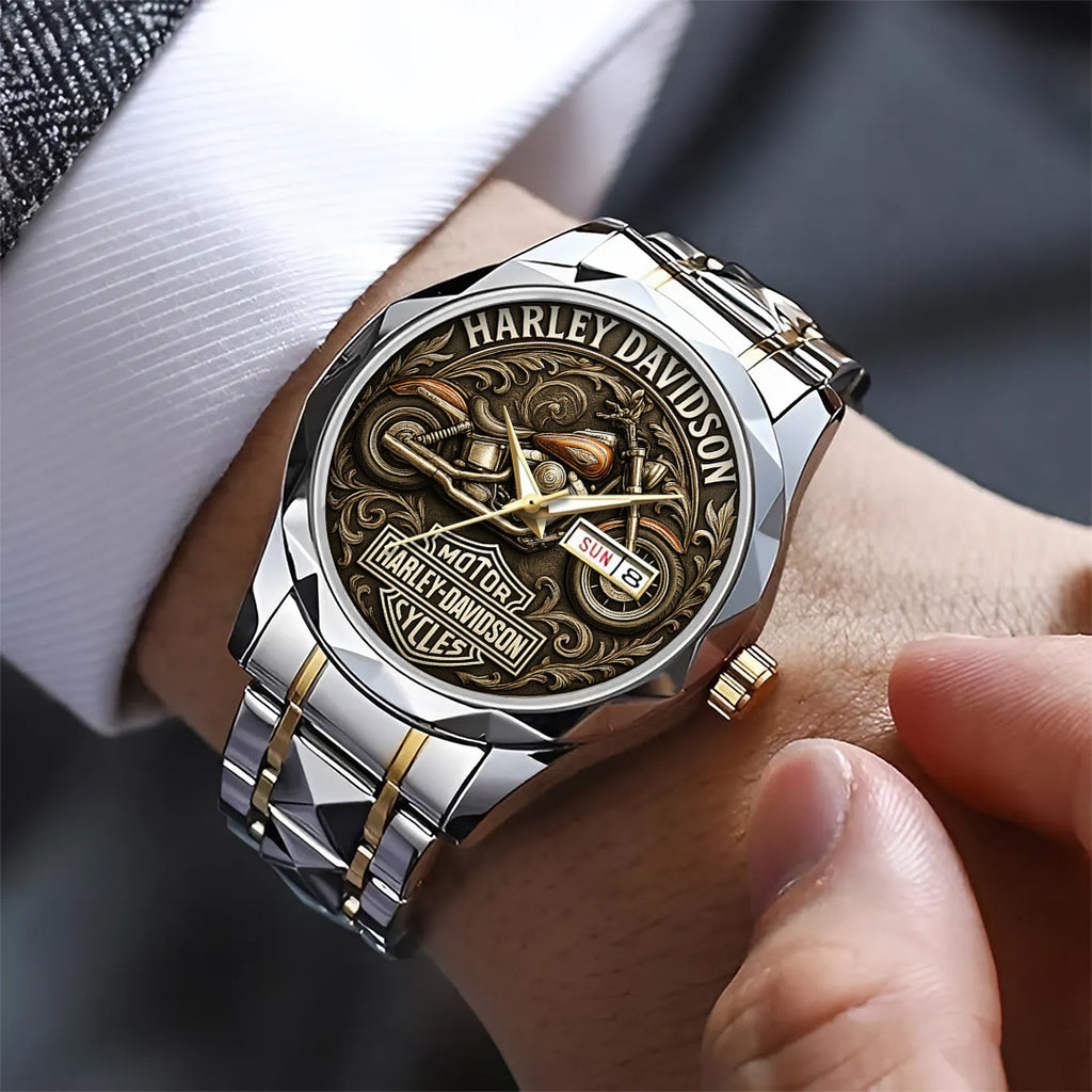 Harley Davidson Alloy Luxury Quartz Watch – TANTN15869