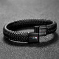Seattle Seahawks Crucial Catch 2025 Braided Leather Bracelet – TANTN15935