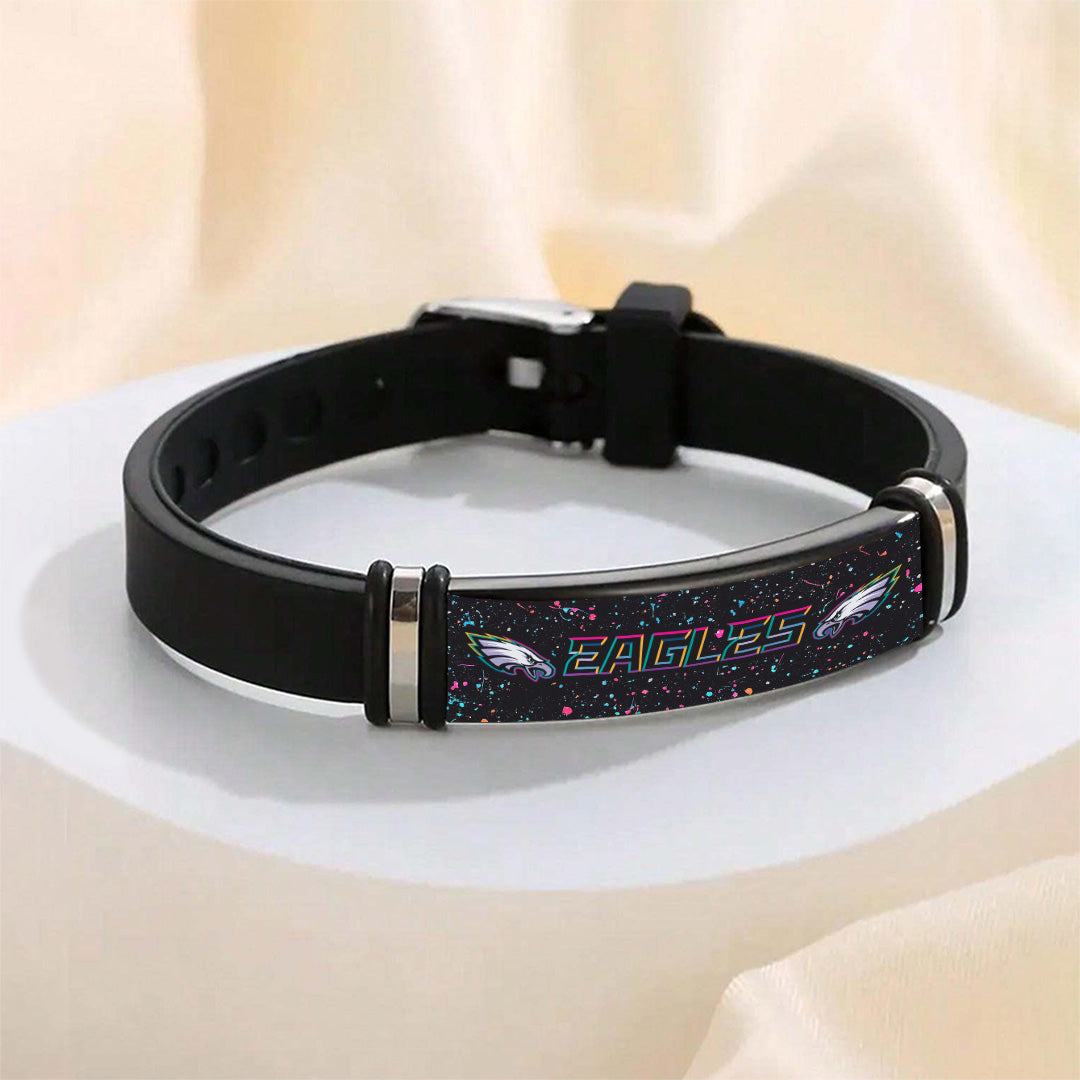 Philadelphia Eagles Crucial Catch 2025 Photo Bracelet – TANTN15961