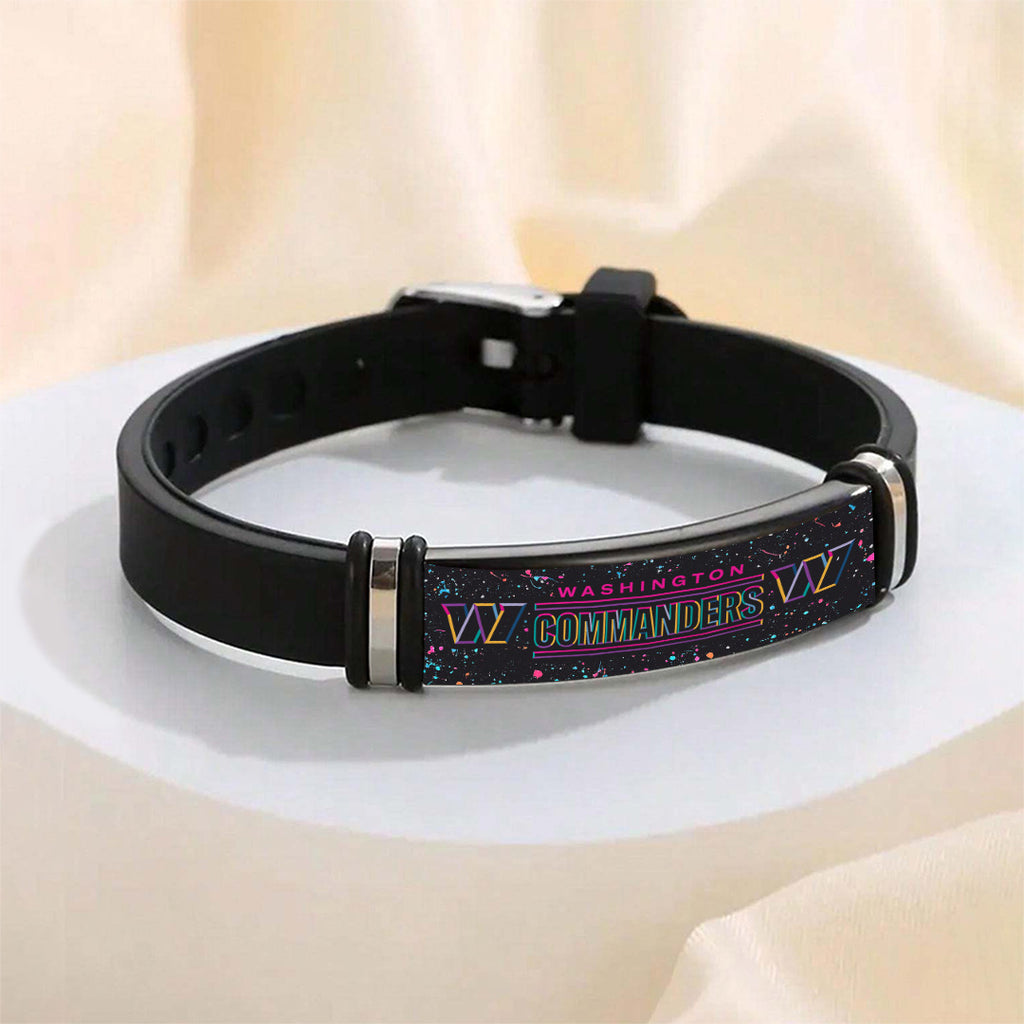 Washington Commanders Crucial Catch 2025 Photo Bracelet – TANTN15971