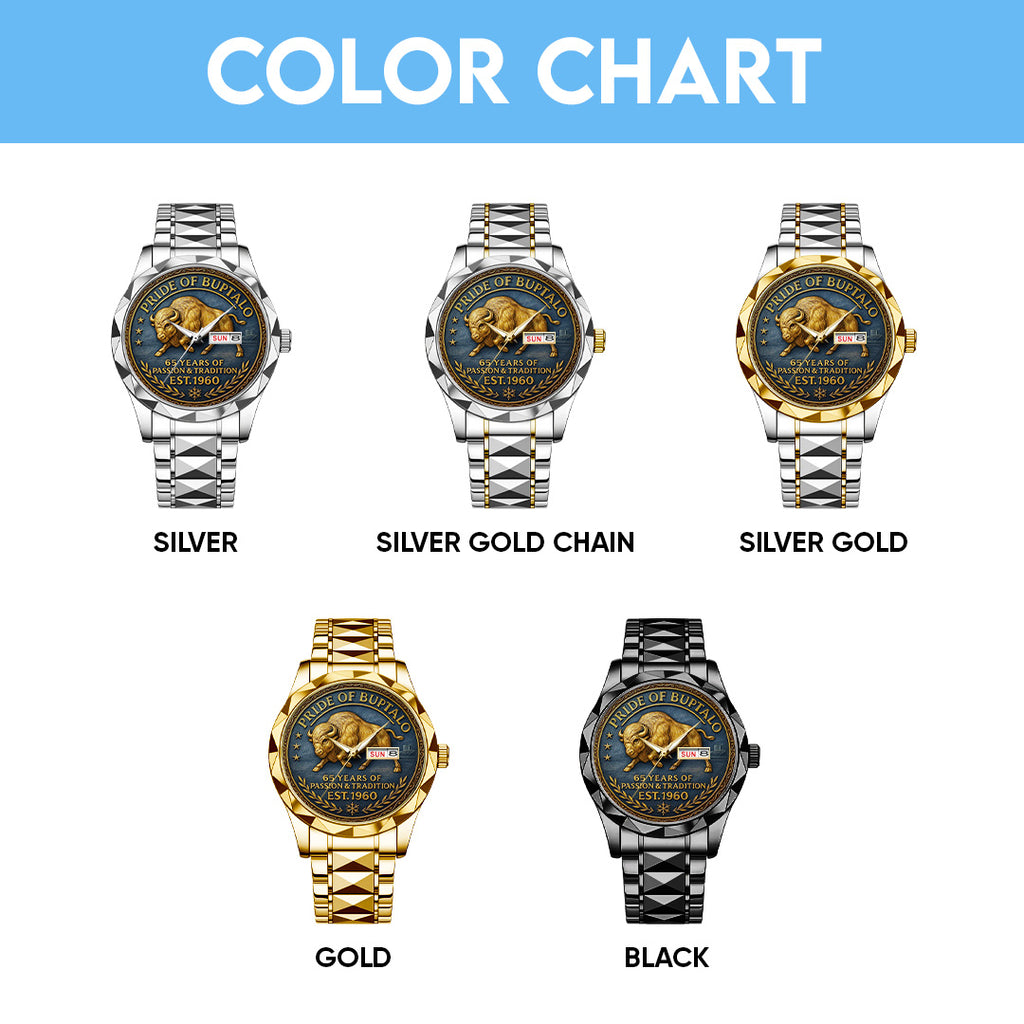 Buffalo Bills Alloy Luxury Quartz Watch – TANTN15991