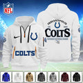 Indianapolis Colts 2D Quarter Zip Hoodie – TANTN16115
