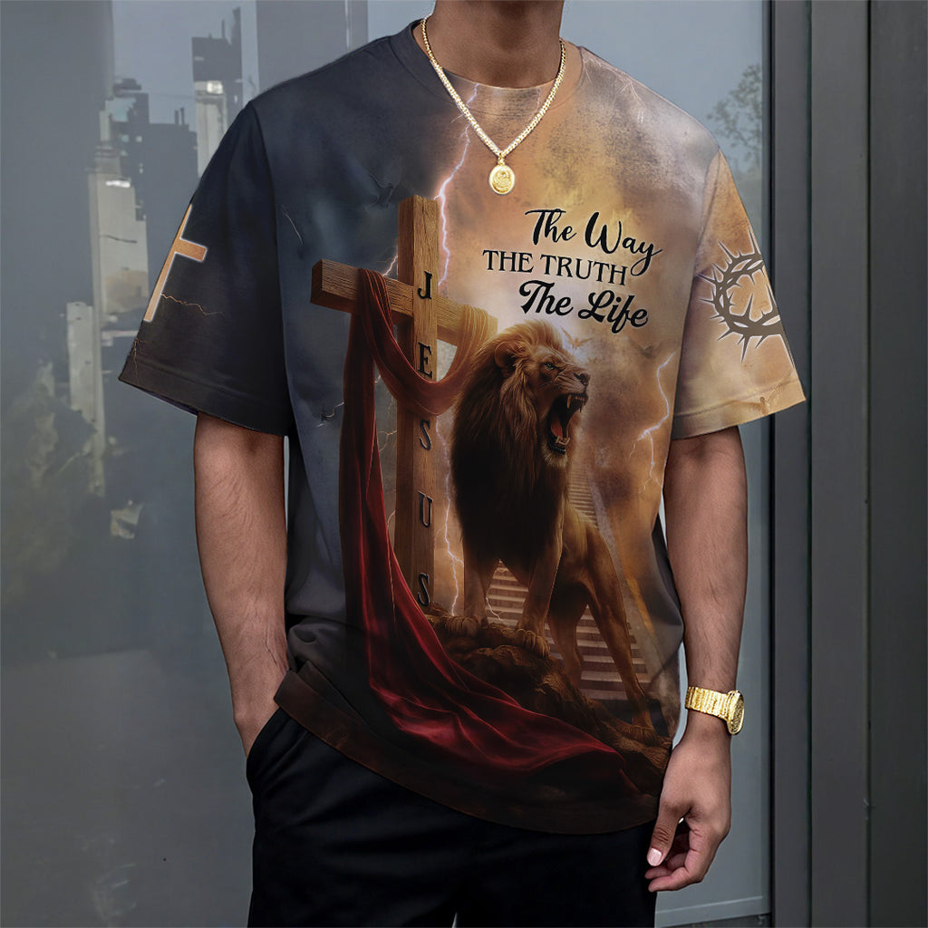 The Lion's Roar In The Storm 3D Apparel – TANTN16222