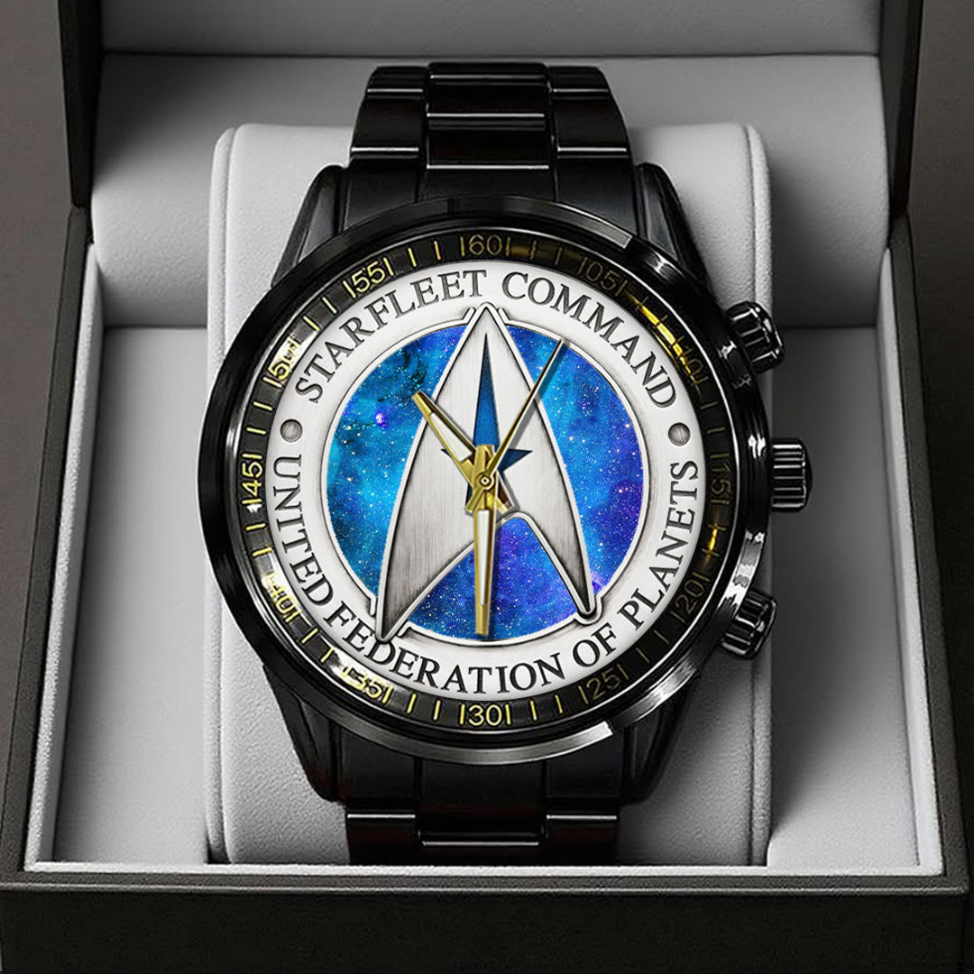 Star Trek Black Stainless Steel Watch – TANTN16275