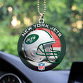 New York Jets Custom Shape 2-sided Acrylic Car Ornament – TANTN16305