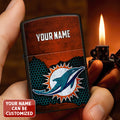 Personalized Miami Dolphins Zippo Lighter Case (No Insert) – TANTN16533