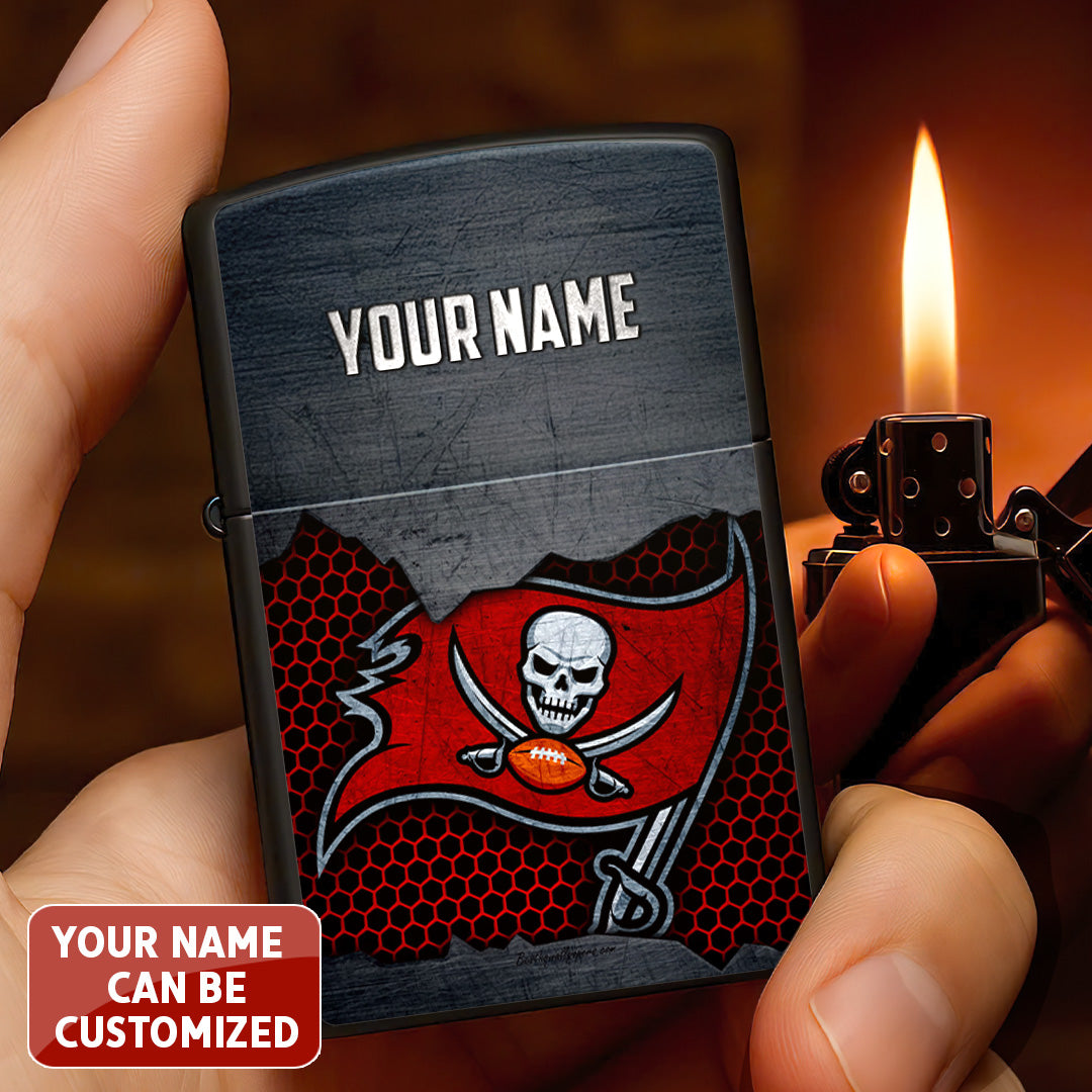 Personalized Tampa Bay Buccaneers Zippo Lighter Case (No Insert) – TANTN16543