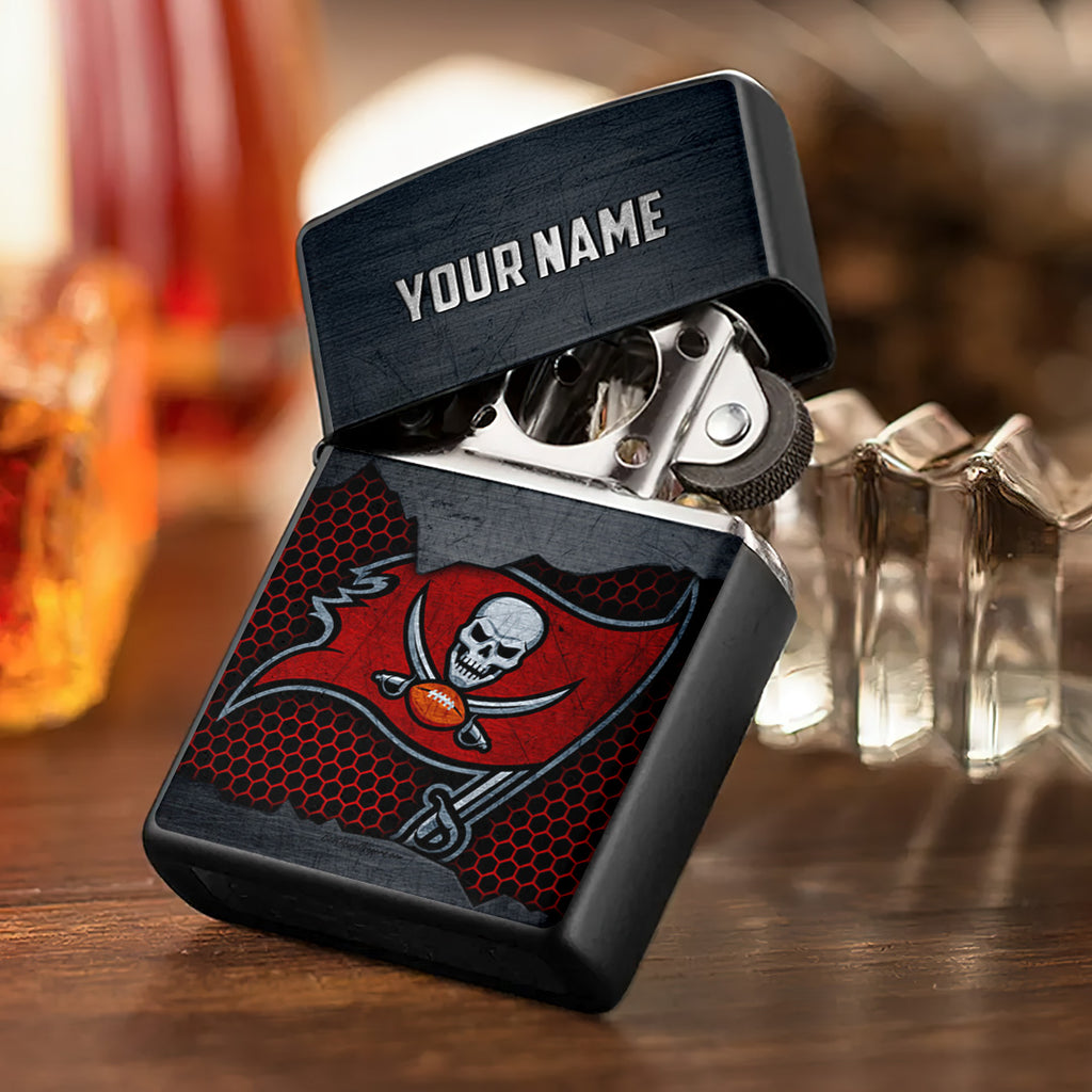 Personalized Tampa Bay Buccaneers Zippo Lighter Case (No Insert) – TANTN16543