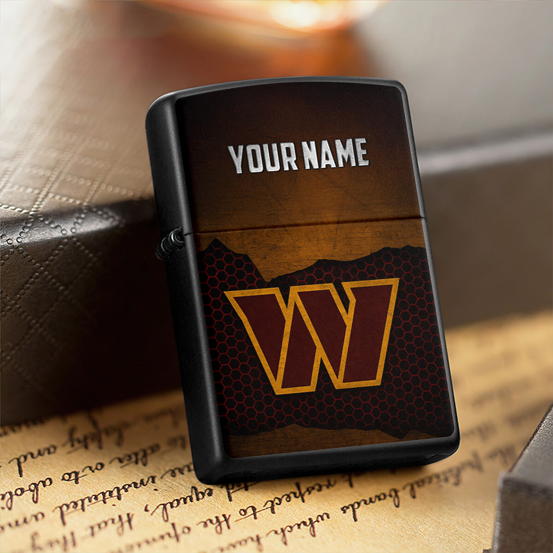 Personalized Washington Commanders Zippo Lighter Case (No Insert) – TANTN16545