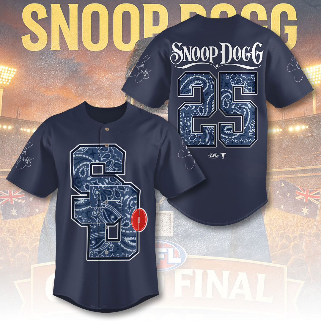 AFL Grand Final x Snoop Dogg 2025 Baseball Jersey – TANTN16917