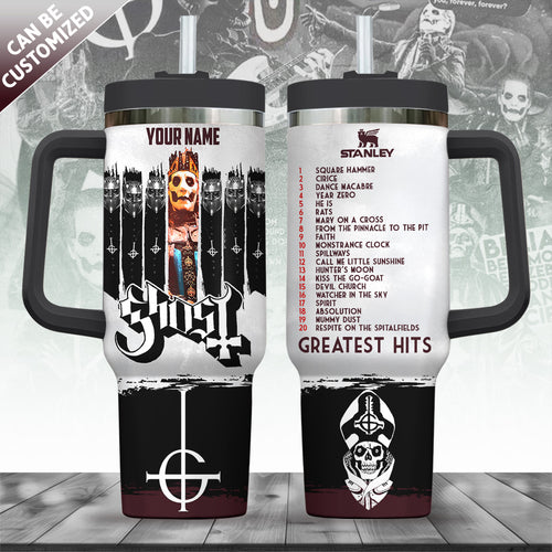 Personalized Ghost Band 40oz Tumbler – TANTN17564